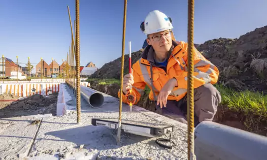 Bouwmaatvoering woningbouw Meerstad afbeelding